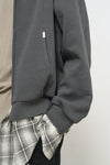 General Idea Unisex Shirt Layered Hoodie Zip-Up