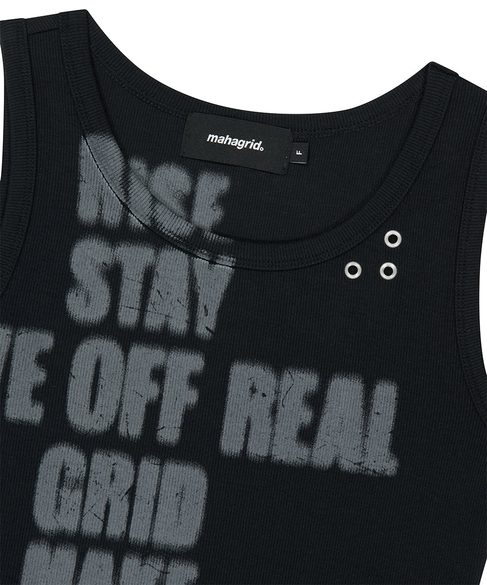 Mahagrid Rise Crack Tank Top