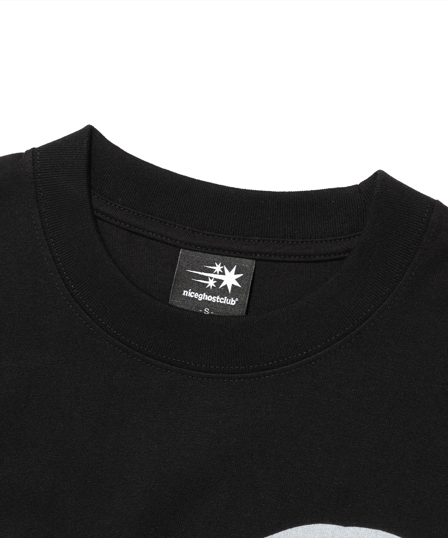 Nice Ghost Club Dededede Expression Big Big Tee [Black]