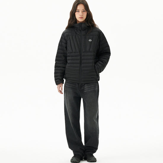 Mahagrid Light Hooded Down Puffer