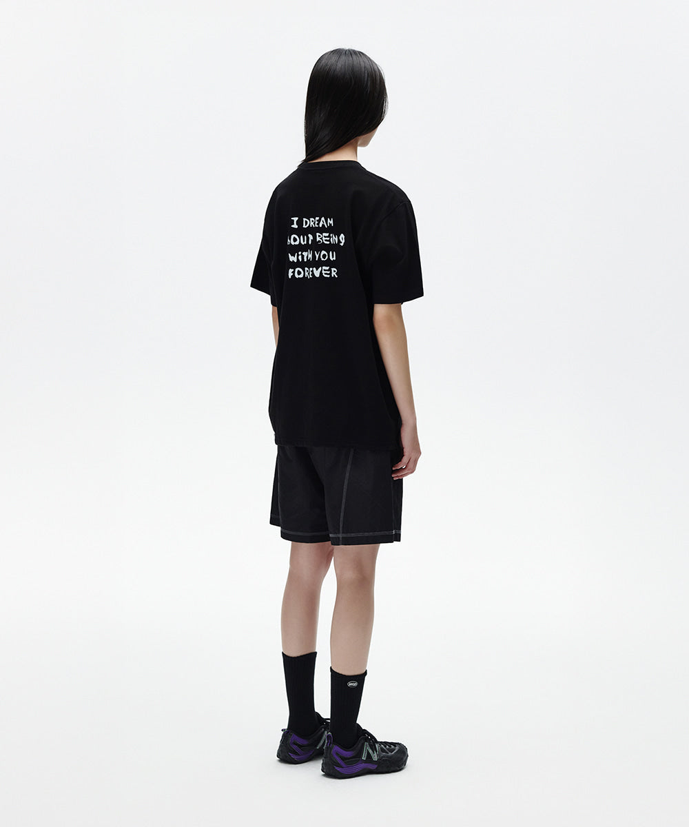 Mahagrid Cat Dream Tee [Black]