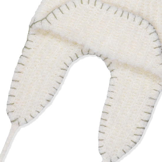 Mahagrid Stitch Earflap Hat