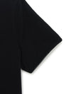 MLB Women's Basic Lace Square Neck Slim Semi Crop T-shirts