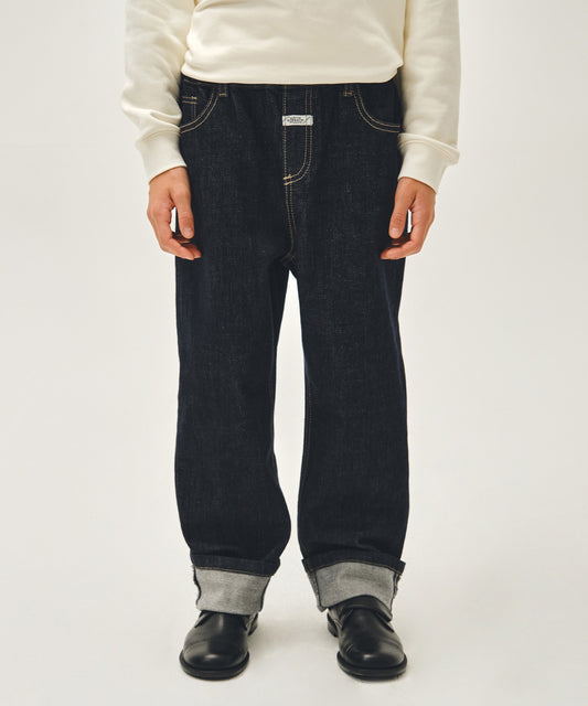 Marithé François Girbaud Kids Roll Up Denim Pants