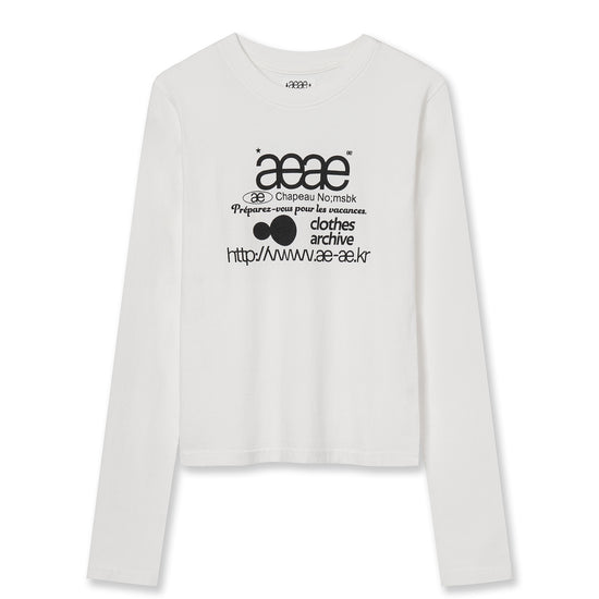 AEAE Web Logo Crop Long Sleeve