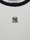 MLB Women's Basic Ringer Crop Sleeveless T-shirt