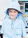 MLB [cool Field] Aqua Flap Bucket Hat