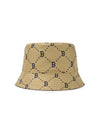 MLB Dia Monogram Jacquard Reversible Bucket Hat
