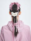 MLB Ribbon Strap Hair Scrunchie Large