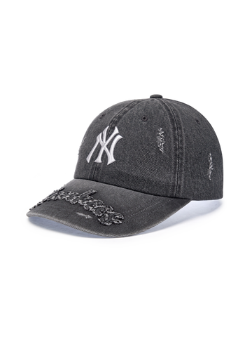 MLB Vintage Destroyed Denim Unstructured Ballcap