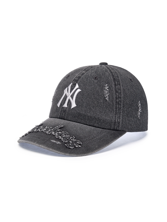 MLB Vintage Destroyed Denim Unstructured Ballcap