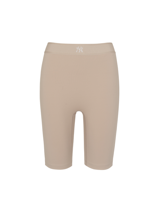 MLB Women's Basic Band Logo Point Bike Shorts