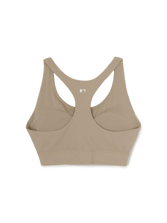 MLB Women's Basic Band Logo Point Crop Top
