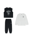 MLB Varsity Vest Long Slv 3 Set