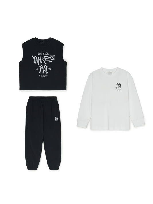 MLB Varsity Vest Long Slv 3 Set