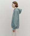 Marithé François Girbaud Classic Logo Embroidery Hoodie (Brushed) Charcoal