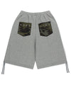 Mahagrid Bermuda Camo Pocket Sweatshort