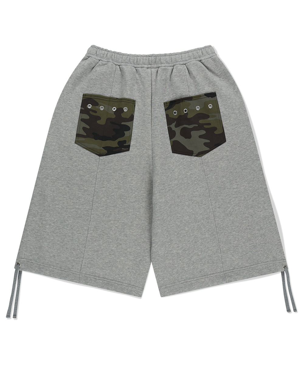 Mahagrid Bermuda Camo Pocket Sweatshort