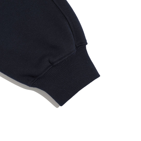 Nice Ghost Club 3 Star Applique Hoodie Zip Up [Navy]