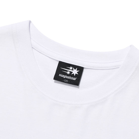 Nice Ghost Club Drawing 3 Star Big Crop Tee