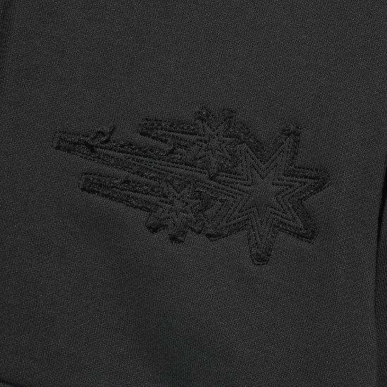 Nice Ghost Club 3star Crop Hoodie Zip Up [Charcoal]