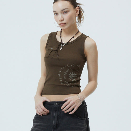 Mahagrid Cave Tank Top