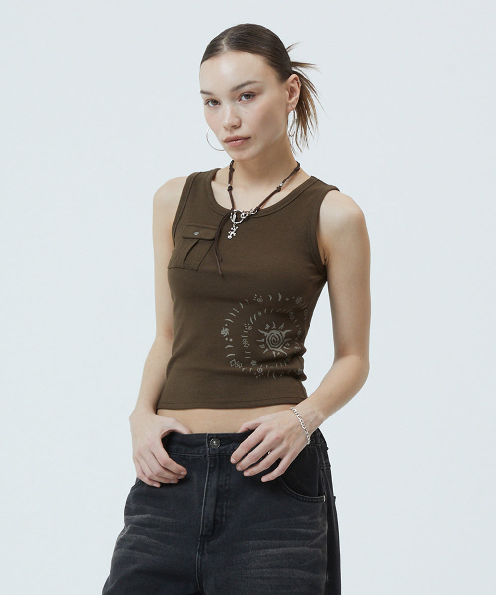 Mahagrid Cave Tank Top