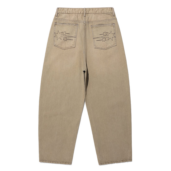 Nice Ghost Club Angels Wide Washed Jeans