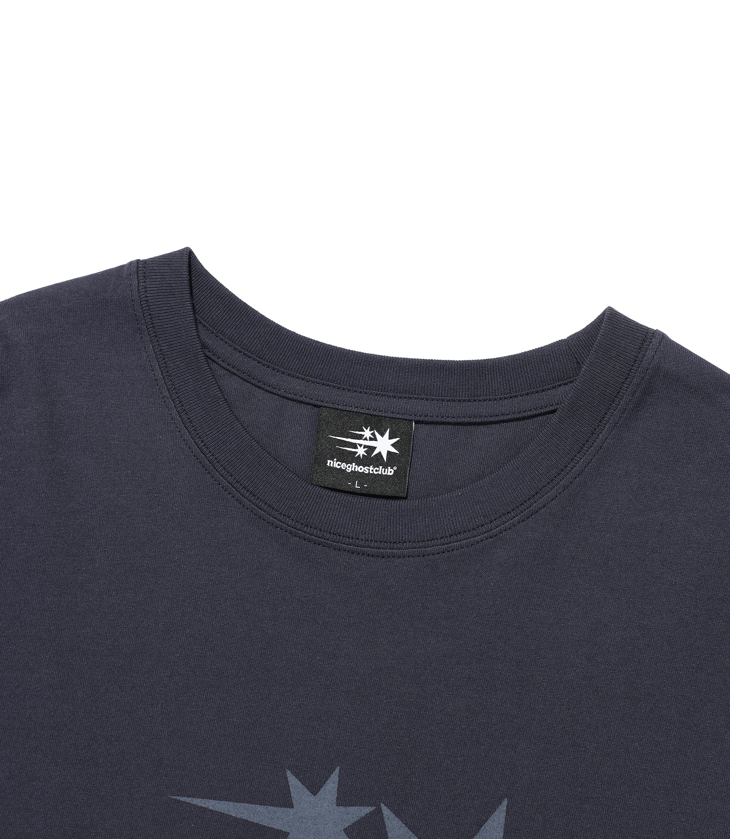Nice Ghost Club 3Star Long Sleeve Tee [Purple]
