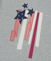 Mahagrid Flag Applique Ringer Tee