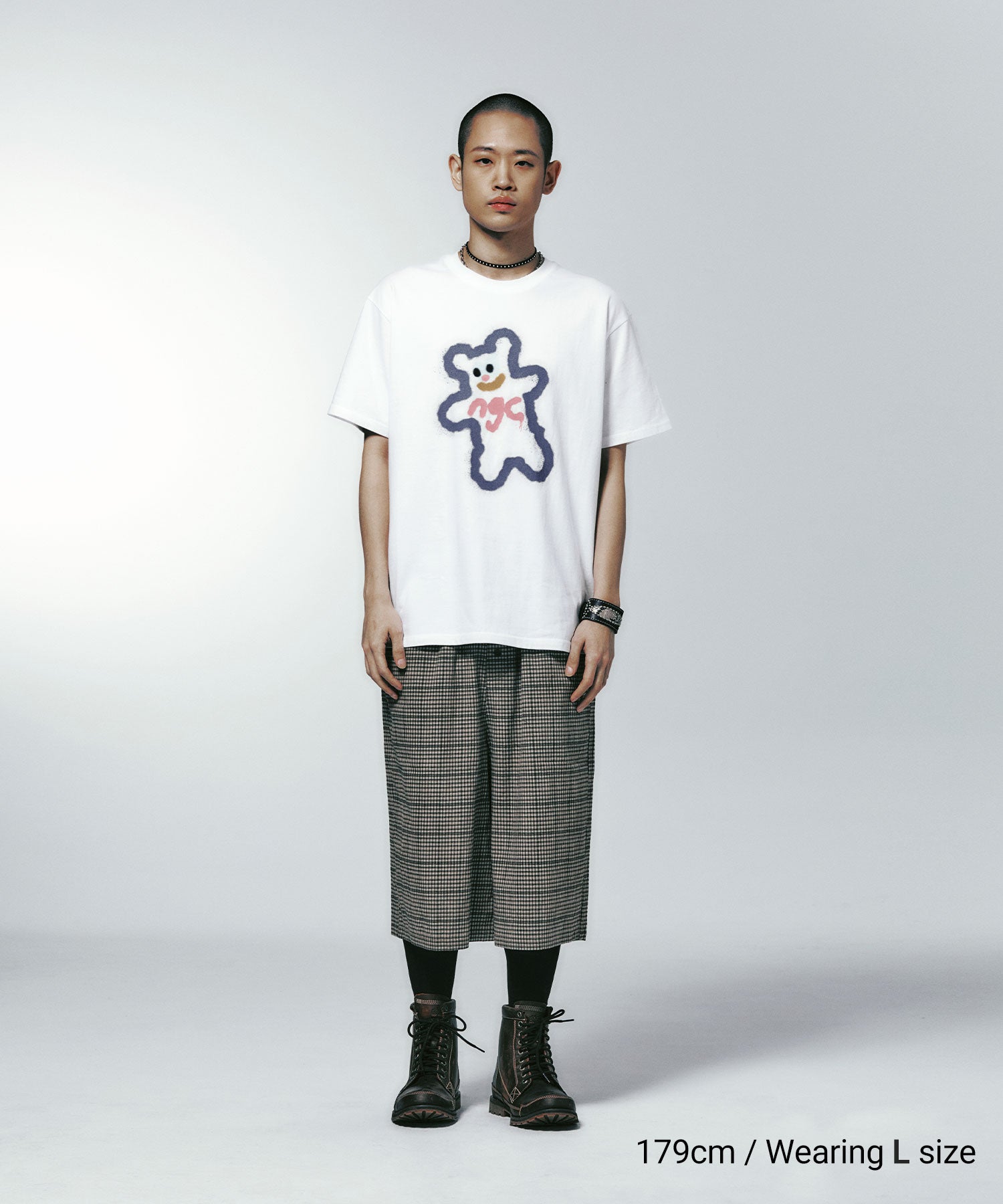 Nice Ghost Club Spray Print Tee