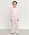Marithé François Girbaud Kids Wide Bootcut Sweatpants Light Pink