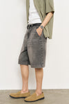 General Idea MAN Wide Bermuda Denim Pants