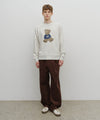 Marithé François Girbaud DOODLE BEAR SWEATSHIRT