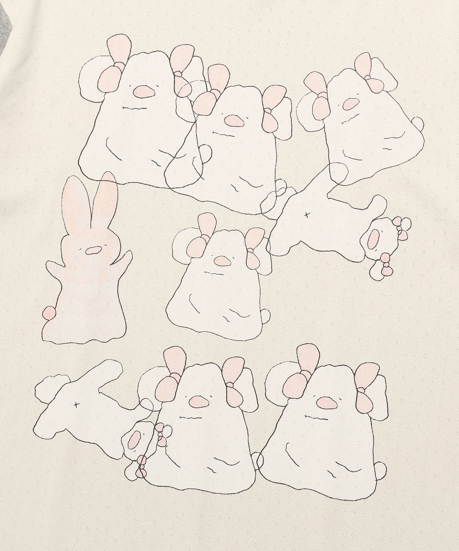 Nice Ghost Club Mimichan Tommy Ppoguri Big Big Tee [Cream]