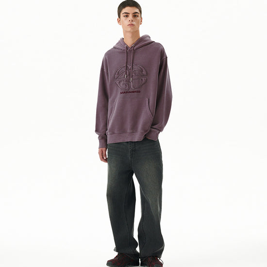 Mahagrid Pigment Eclipse Logo Hoodie