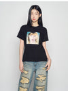 ADLV Woman ADLV Baby Face Jewelry Short Sleeve T-Shirt