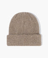 Marithé François Girbaud Classic Logo Nep Beanie Light Brown