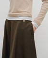 Marithé François Girbaud W Long Flare Skirt