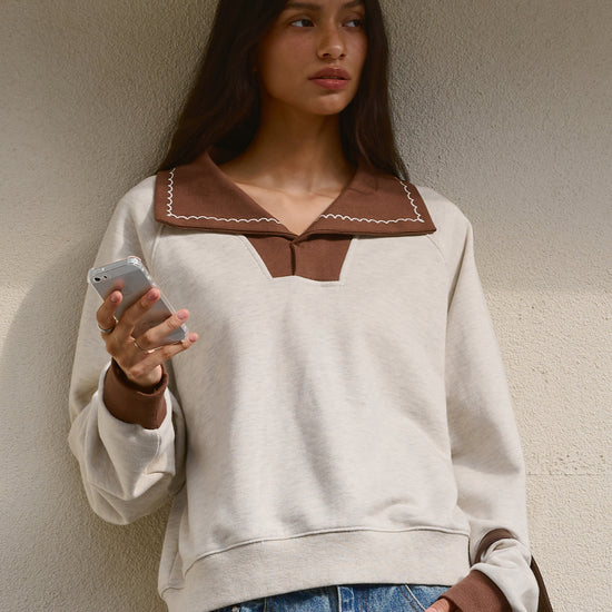 Bitter Cells Pitter Collar Sweatshirt