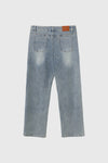 General Idea MAN Brushed Stretch Straight Denim Pants