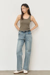 General Idea WOMAN Solid U-Neck Sleeveless