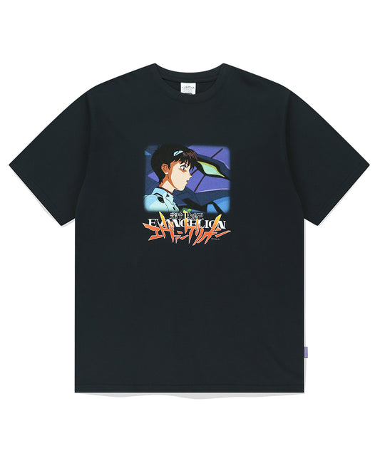 Mahagrid SHINJI TEE [BLACK]
