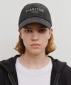 Marithé François Girbaud Regular Logo Brushed Cotton Covered Cap Brown