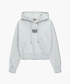 Marithé François Girbaud W Small Classic Logo Crop Hoodie