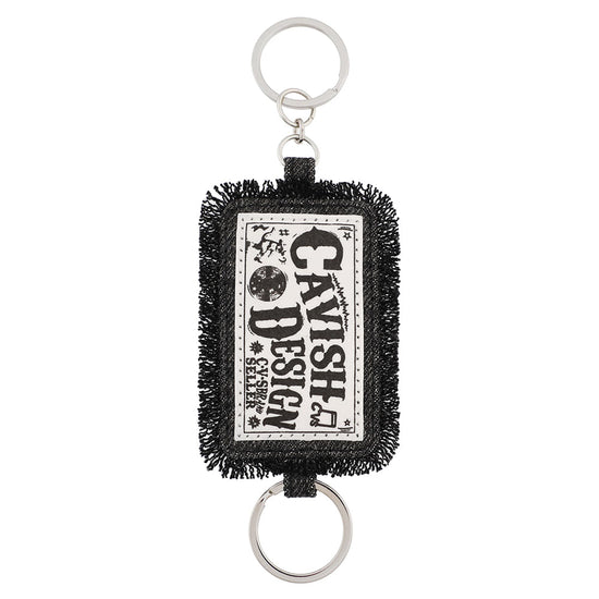 Cavish RAWCUT WASHED DENIM KEYRING