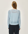 Marithé François Girbaud W SHEER KNIT CARDIGAN
