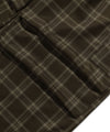 Nice Ghost Club Check Parachute Cargo Pants