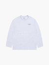 ADLV Basic Logo Needlework Long Sleeve T-Shirt