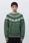 General Idea UNISEX Wool Snow Nordic Pullover